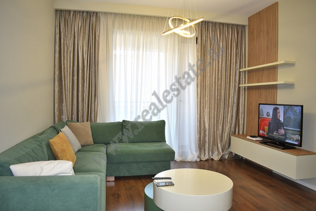 &nbsp;Two bedroom apartment near Liqeni i Tiranes .

The apartment is located on the 6th floor of 
